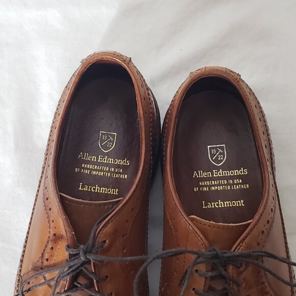 Allen Edmonds Made in USA - Larchmont - Toffee - Sz 7 1/2D US main image 7